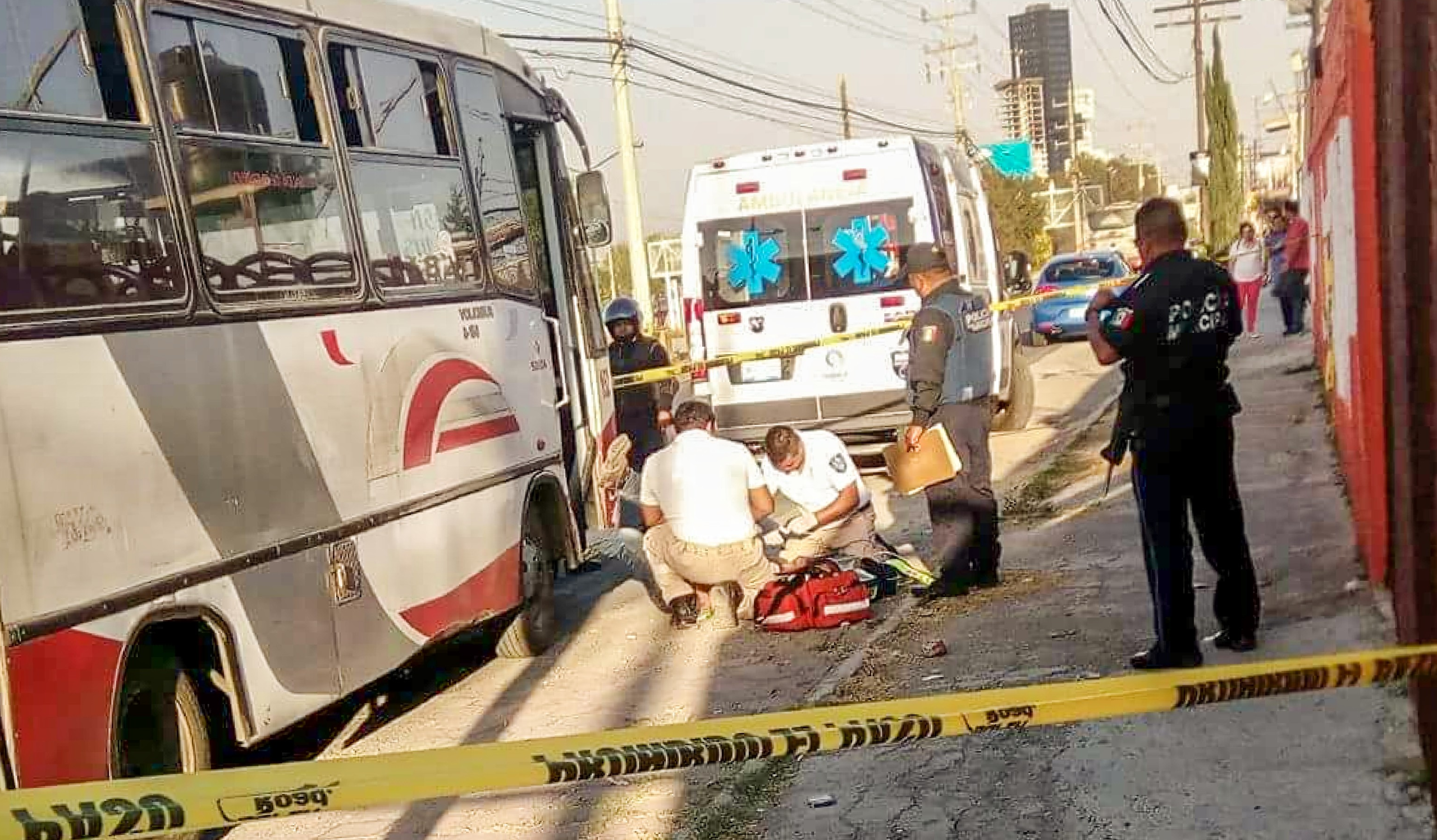 Se registra doble asalto a mano armada a rutas de transporte público esta mañana en Puebla
