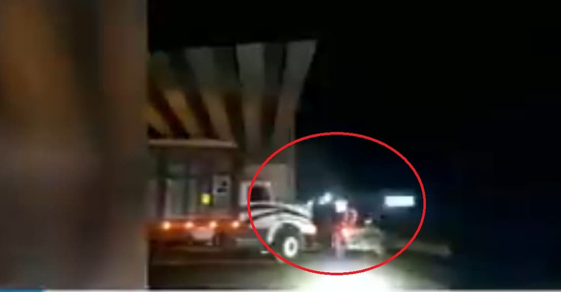 Video: Captan forma de operar de presuntos asaltantes de camiones de carga en Puebla