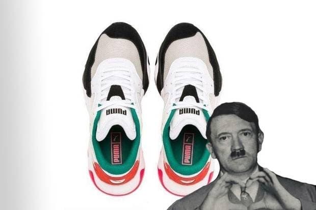 Entérate: “Ustedes ven unos tenis, yo a Hitler”: Encuentran cara del líder nazi en calzado de Puma