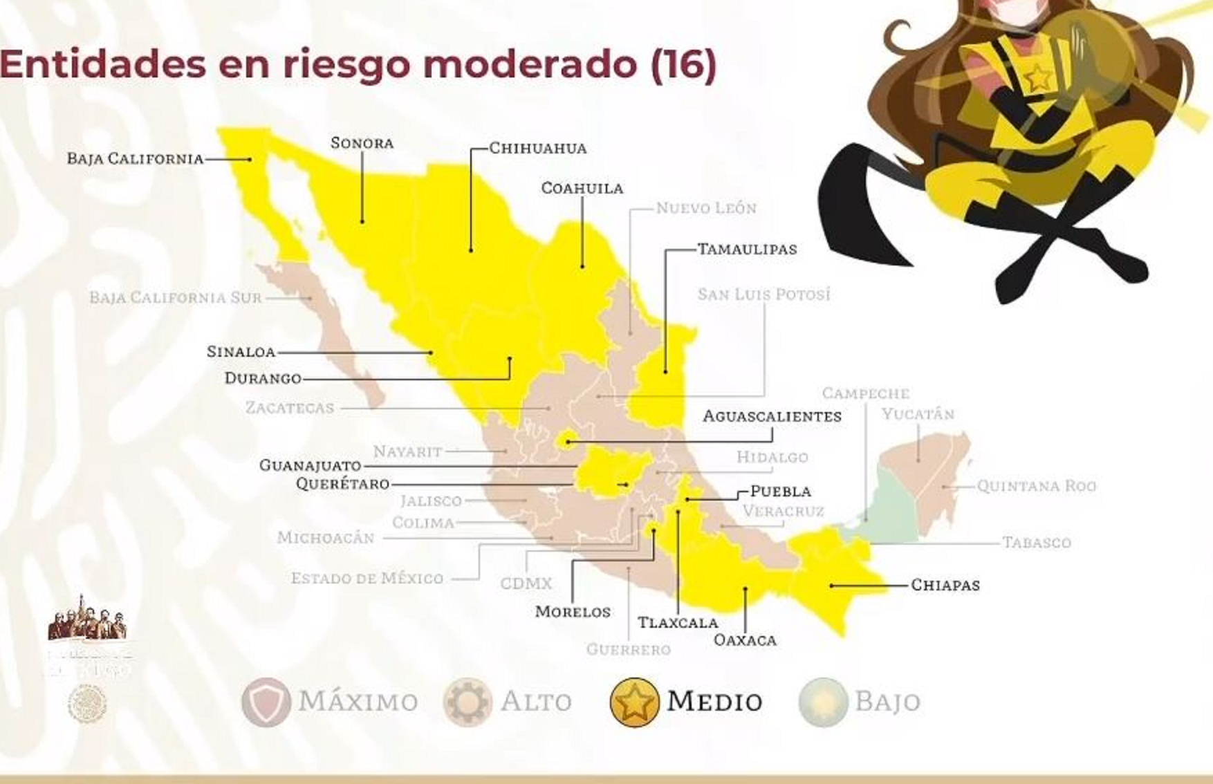 OFICIAL: Puebla cambiará a semáforo epidemiológico ...