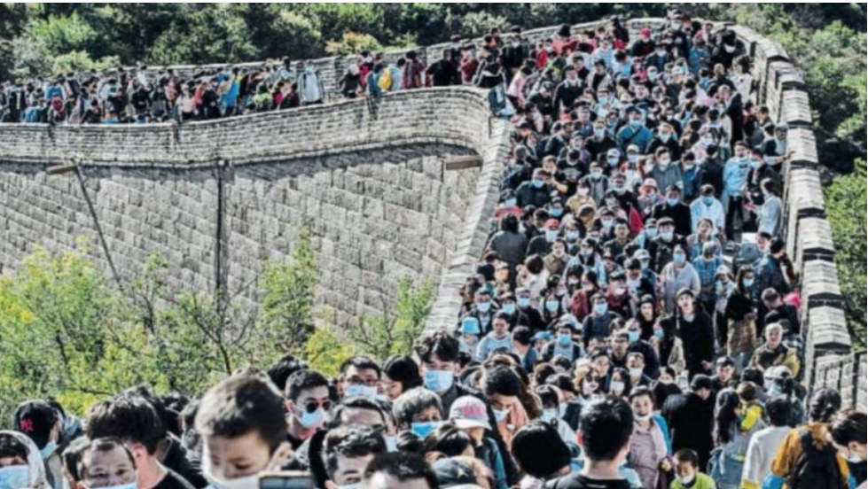 Entérate: Miles Abarrotan la Muralla China pese a coronaovirus