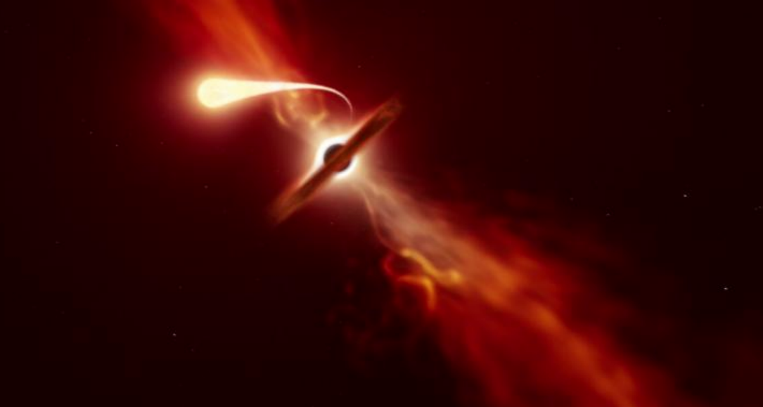 Entérate: VIDEO: Así se ve una estrella al ser devorada por un agujero negro supermasivo