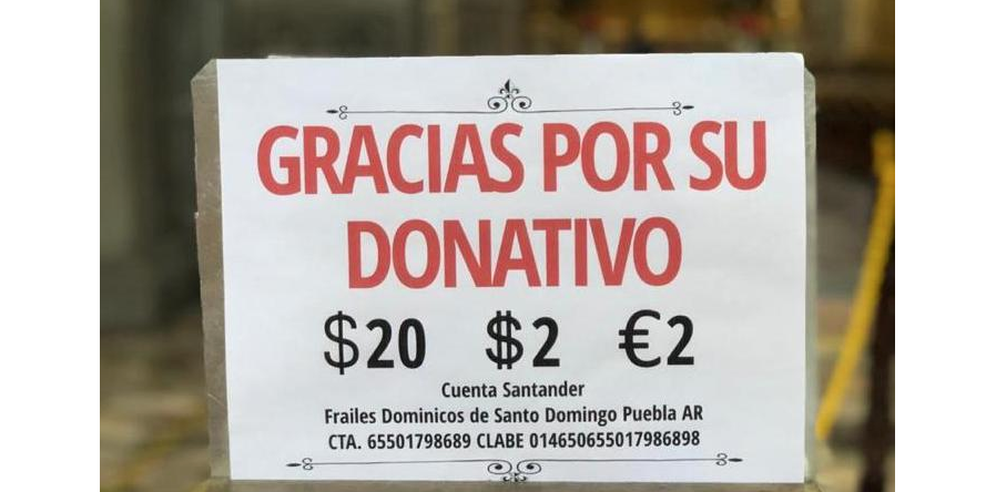¡Qué! Ponen “Cover” a la Capilla del Rosario: piden 20 pesos para poder entrar