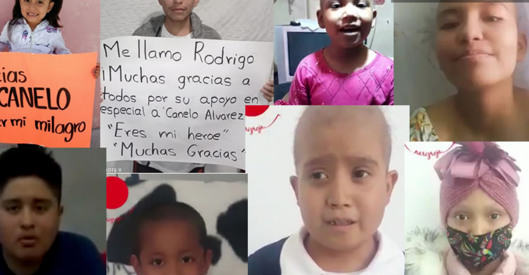 Entérate: Ellos son los 12 niñitos poblanos con cáncer que Canelo les salvó la vida