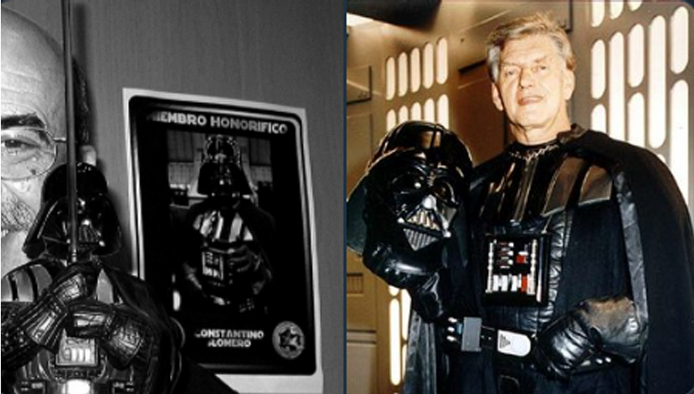 LAMENTABLE Muere a los 85 años David Prowse, Darth Vader en la saga “Star Wars”