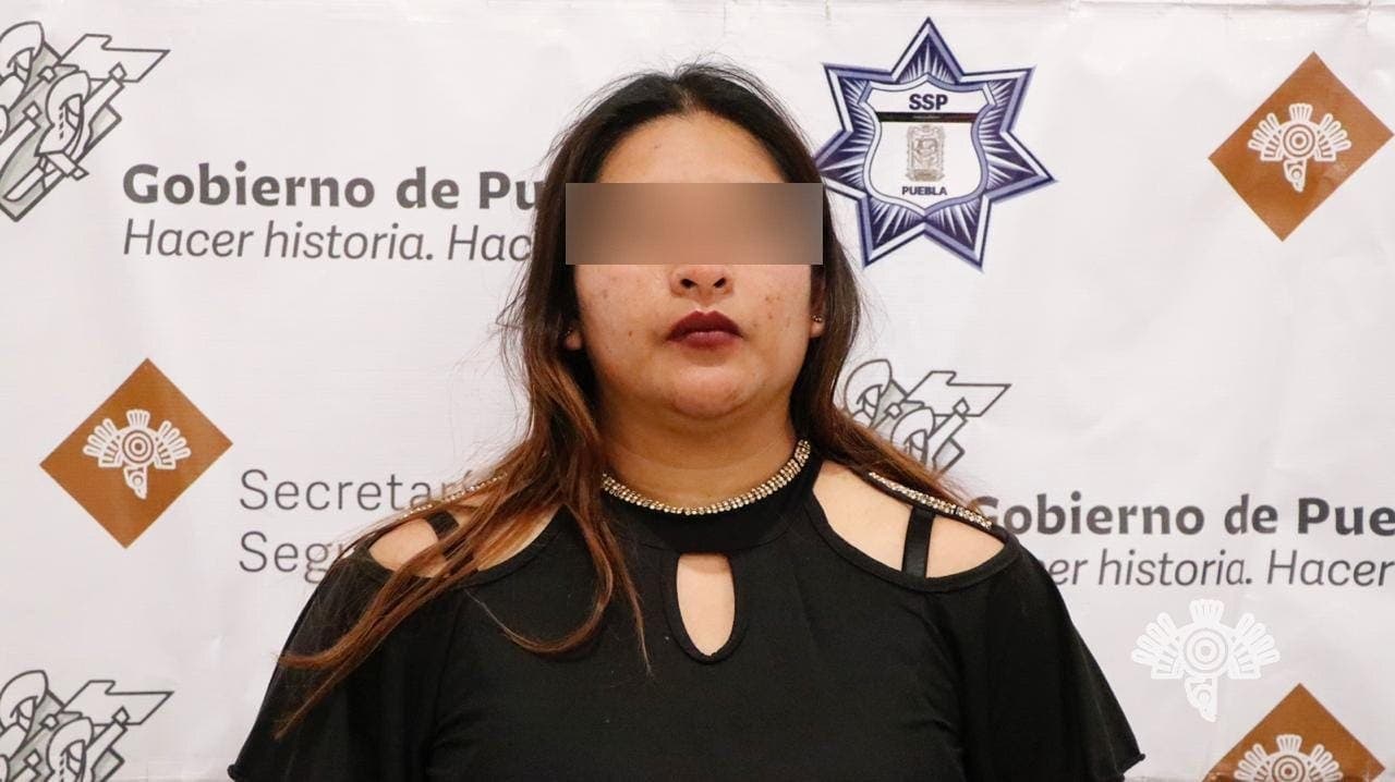 Detienen a Jeannet, integrante de célula criminal  que opera en varias colonias de Puebla