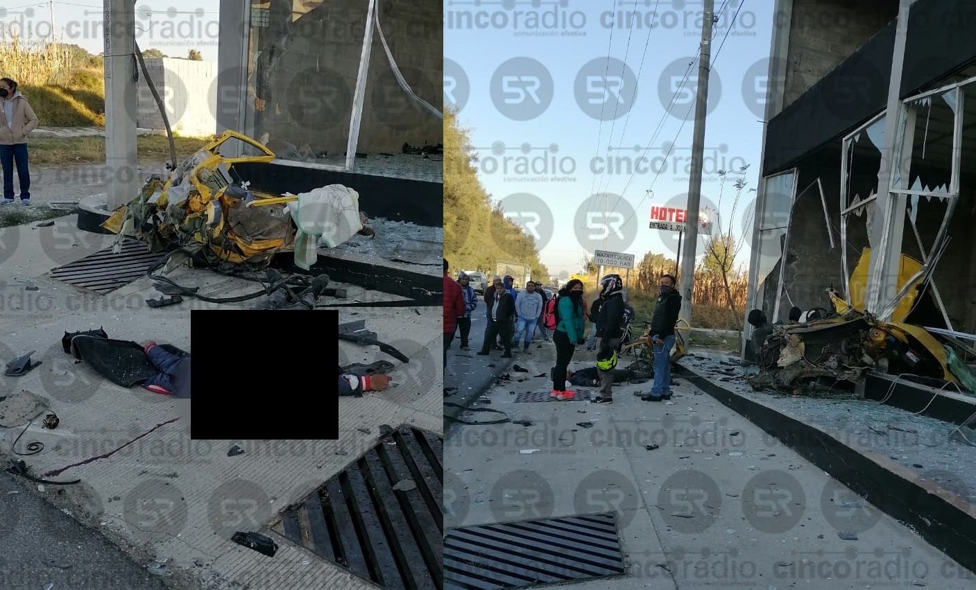 #AlMinuto Conductor pierde el control y choca contra locales de la Plaza Baboleta