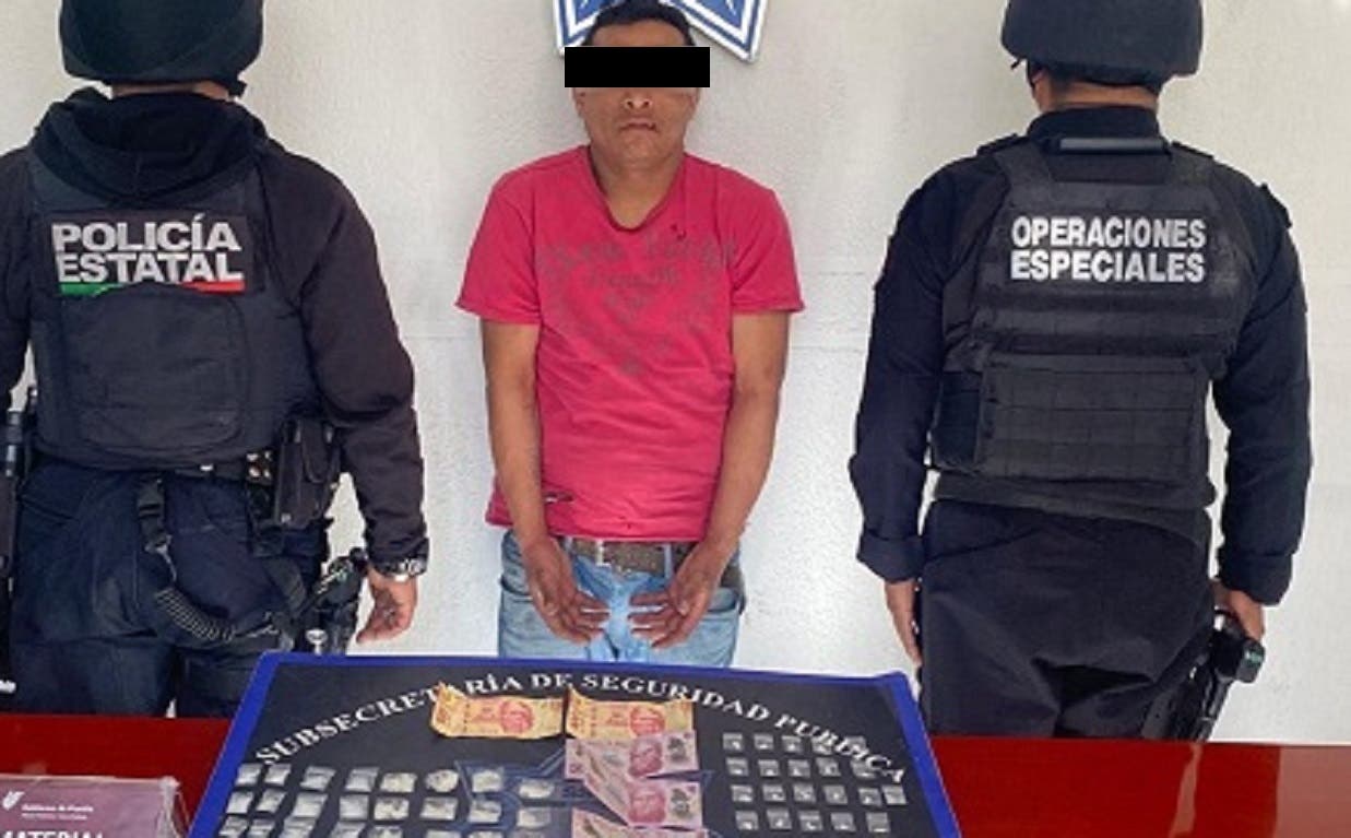 Reporte: Detienen a “El Conchas”, narcomenudista que operaba en Tres Cruces