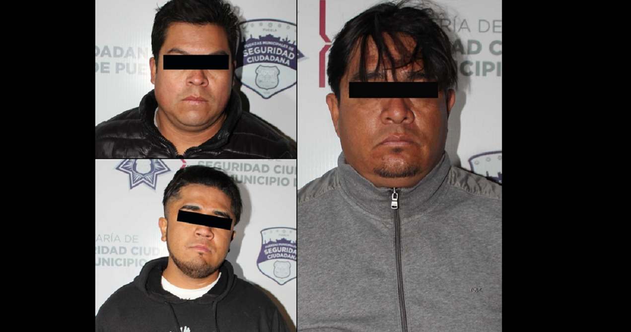 #REPORTE Desarticulan banda que robaba autopartes en calles de Puebla