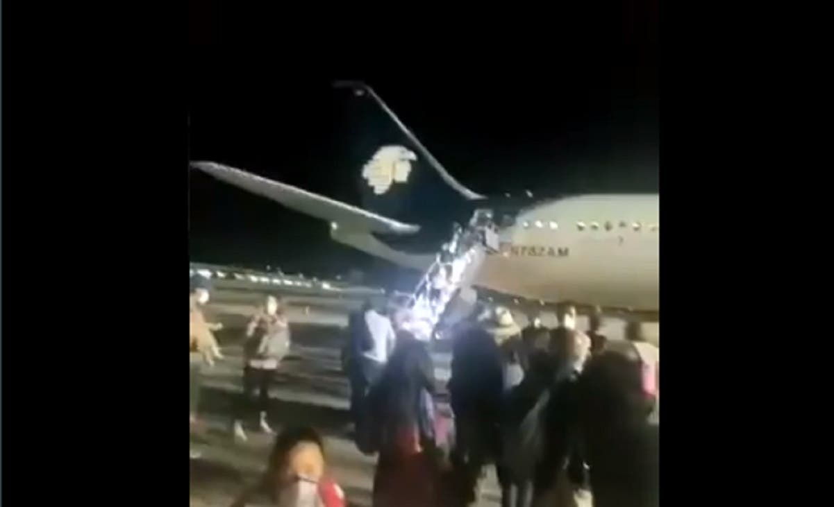 REPORTE Video: Accidente en despegue de vuelo 549 de Aeroméxico