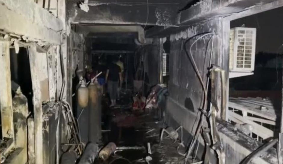 Incendio en hospital para Covid-19 deja más de 80 muertos