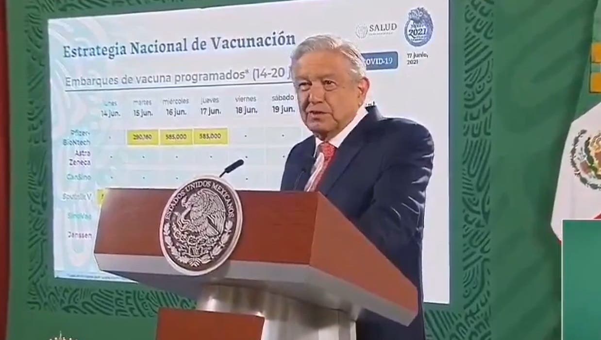 VIDEO AMLO reconoce el retraso en la llegada de vacunas vs COVID a México