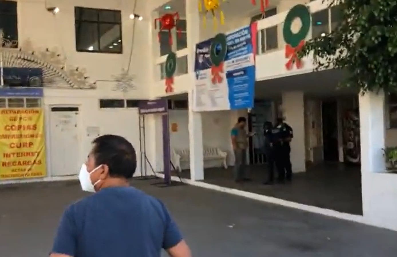 Comando armado asalta presidencia de San Baltazar Campeche a plena luz del día y se llevan el dinero del predial