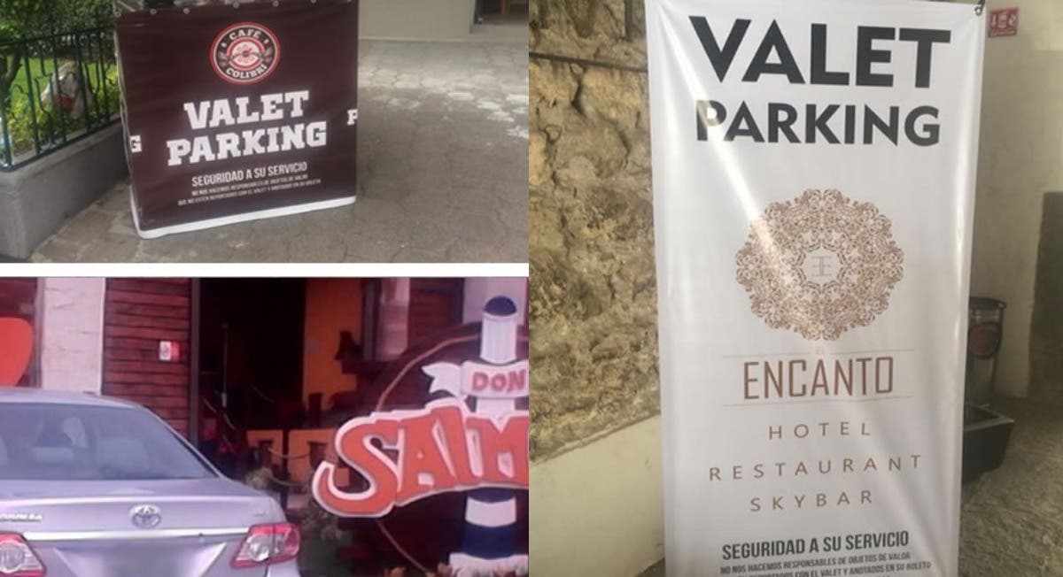 OJO: Valet parking implicado en robo de autos en Divará, opera en El Salmón, El Encanto y Café Colibrí