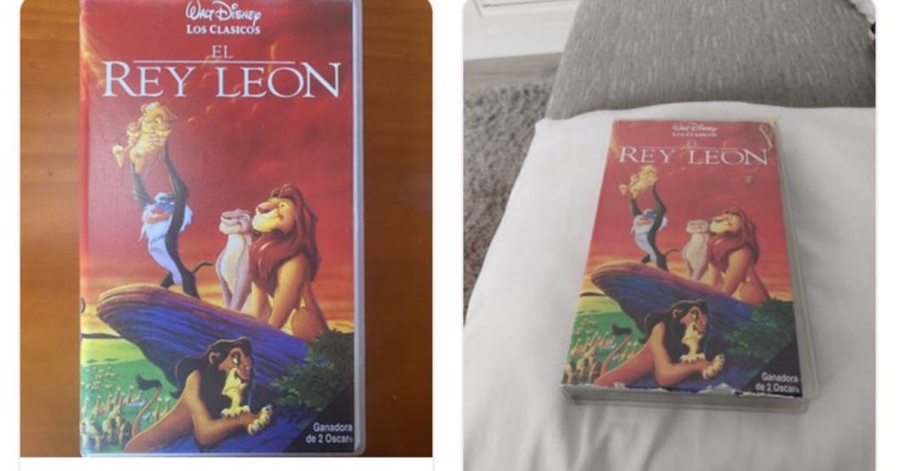 Entérate: El VHS de Disney del ‘El Rey León’ se vende hasta por un millón de pesos ¿lo tienes en tu colección? ￼