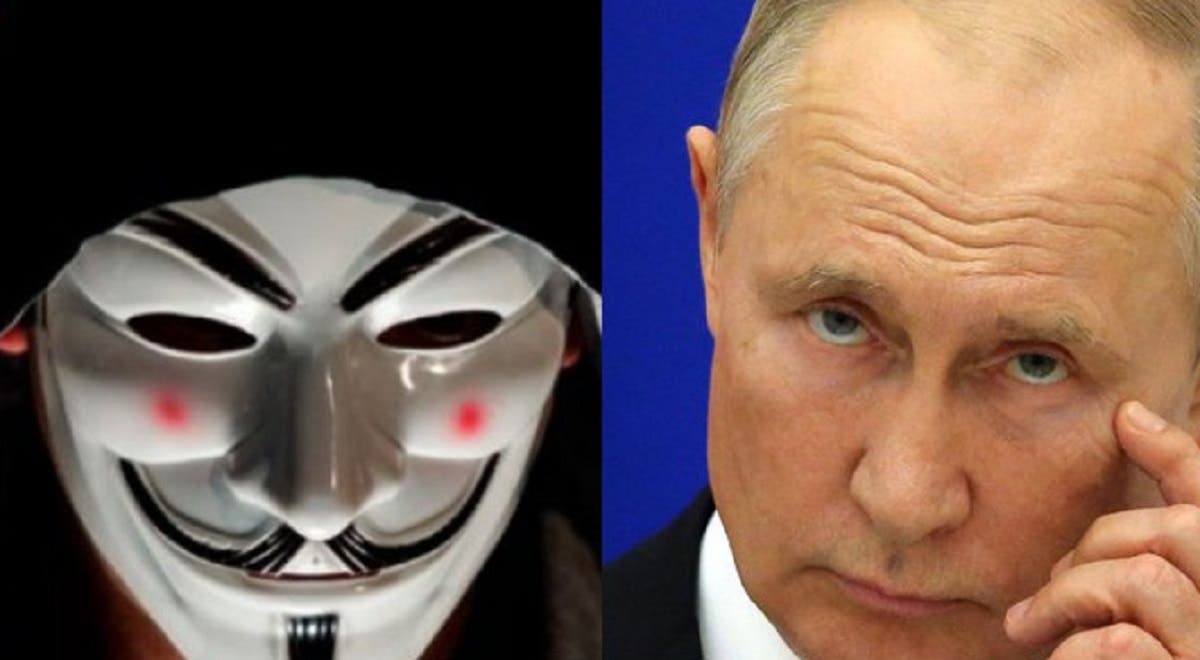 OJO: Anonymous declara “guerra cibernética” contra Rusia por invasión a Ucrania