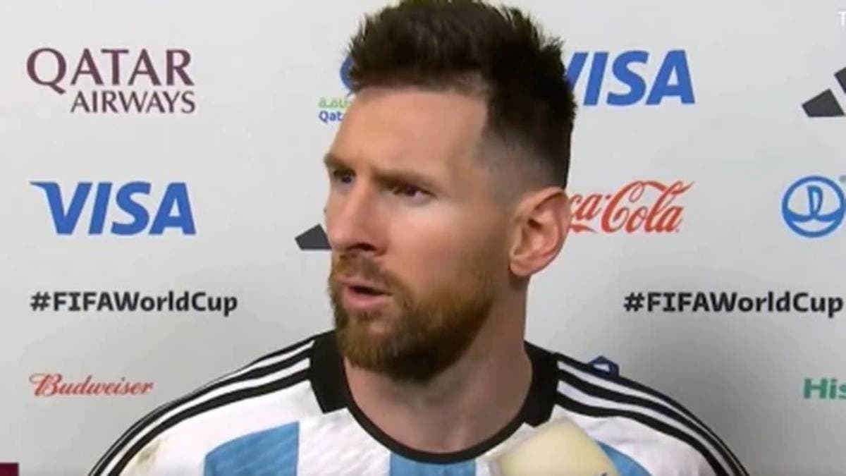 “¿Qué miras bobo, qué miras?”, Messi se va contra jugador de Países Bajos