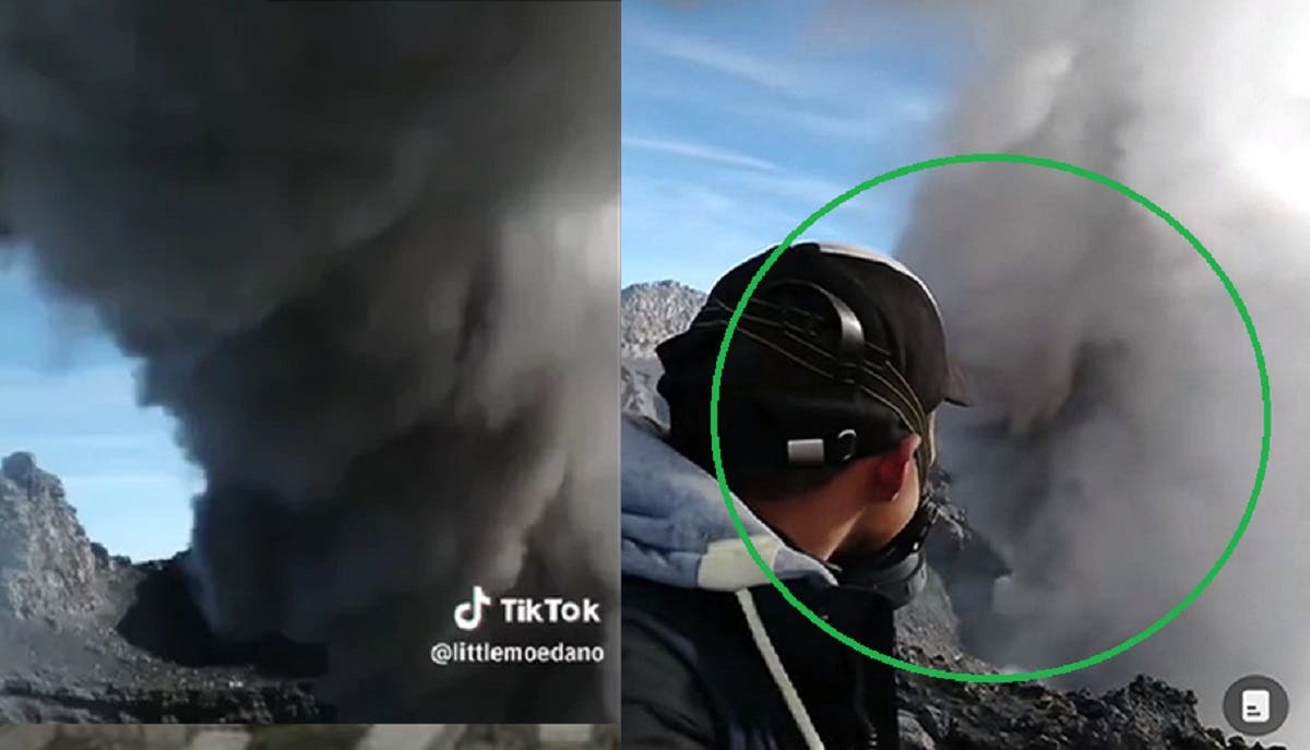 VIDEO: Captan impresionantes imágenes de la boca eruptiva del Popocatépetl