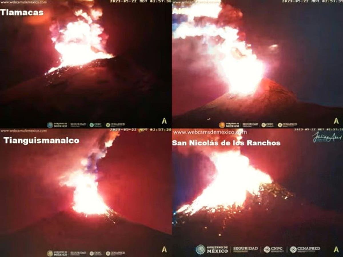 OJO: Semáforo del Popocatépetl se mantienen en Amarillo Fase 3
