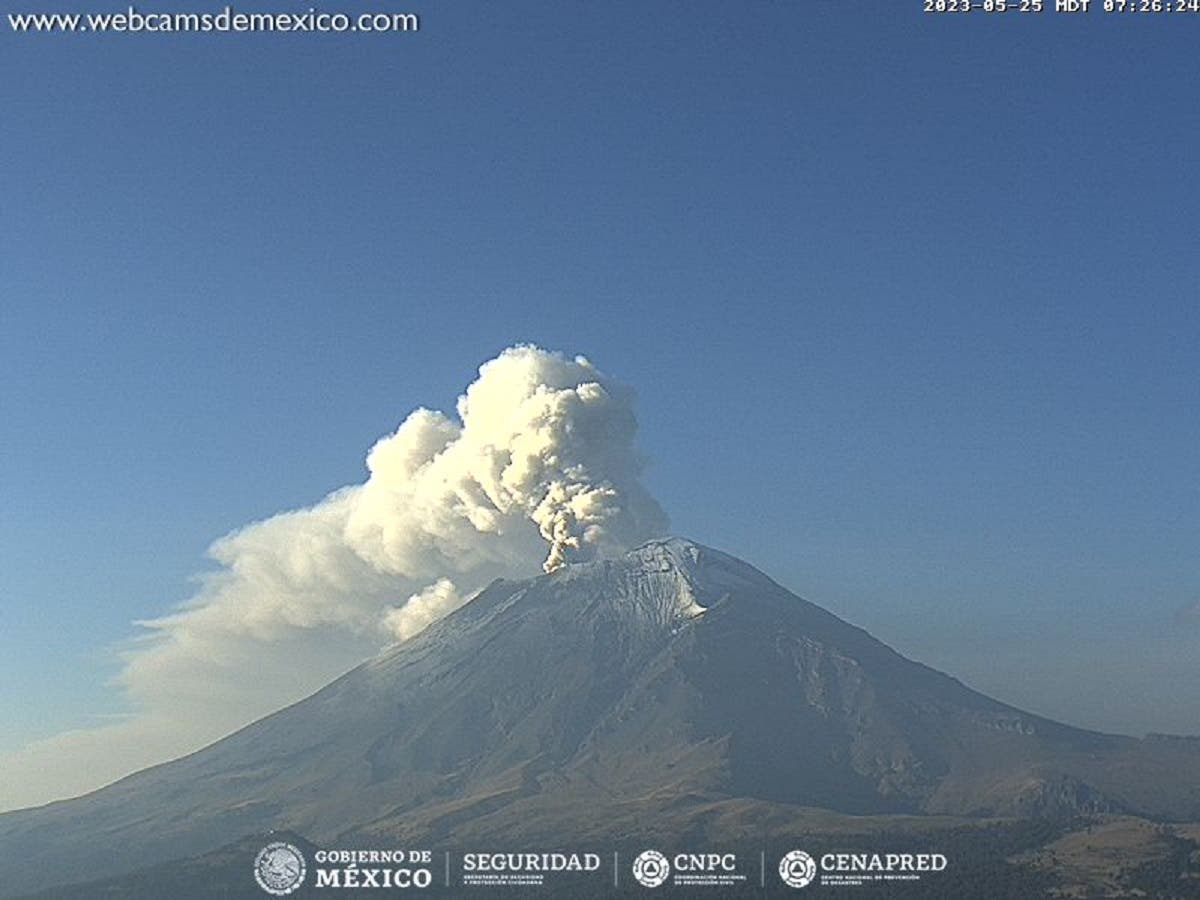 OJO Popocatépetl no ha tenido explosiones en 24 horas, reporta Protección Civil