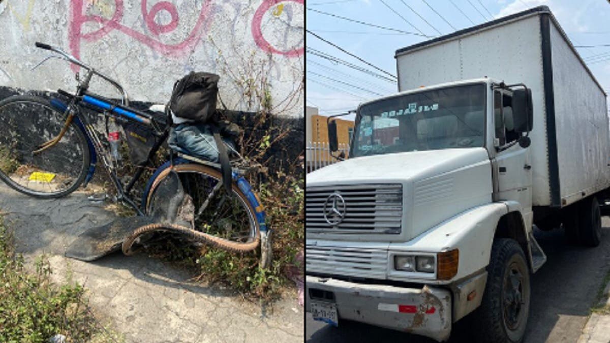 Camión de carga atropella a abuelito poblano que viajaban en bicicleta en la colonia en Santa María