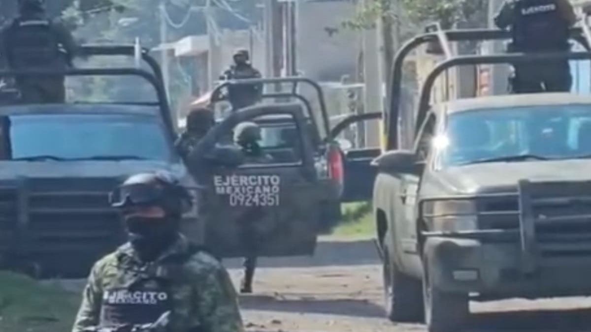 Elementos de la Guardia Nacional desplegaron un fuerte operativo en Amozoc
