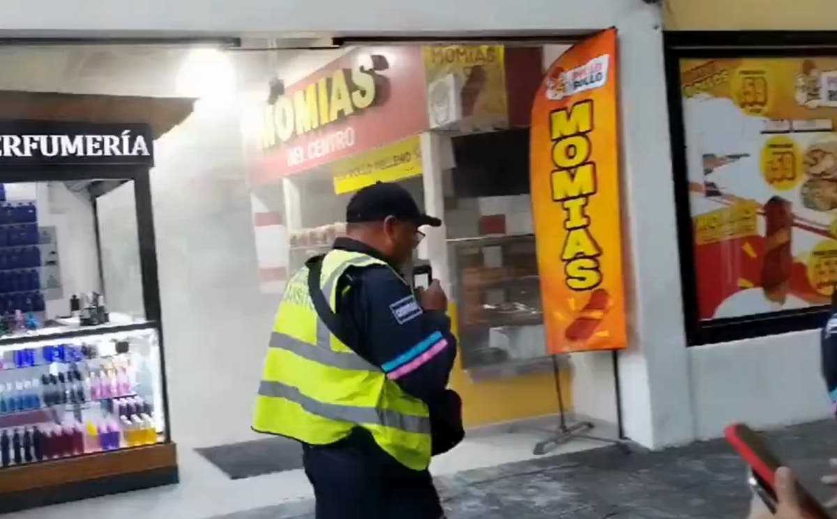 Alerta en Plaza Puebla! Incendio por Corto Circuito en el Centro ...