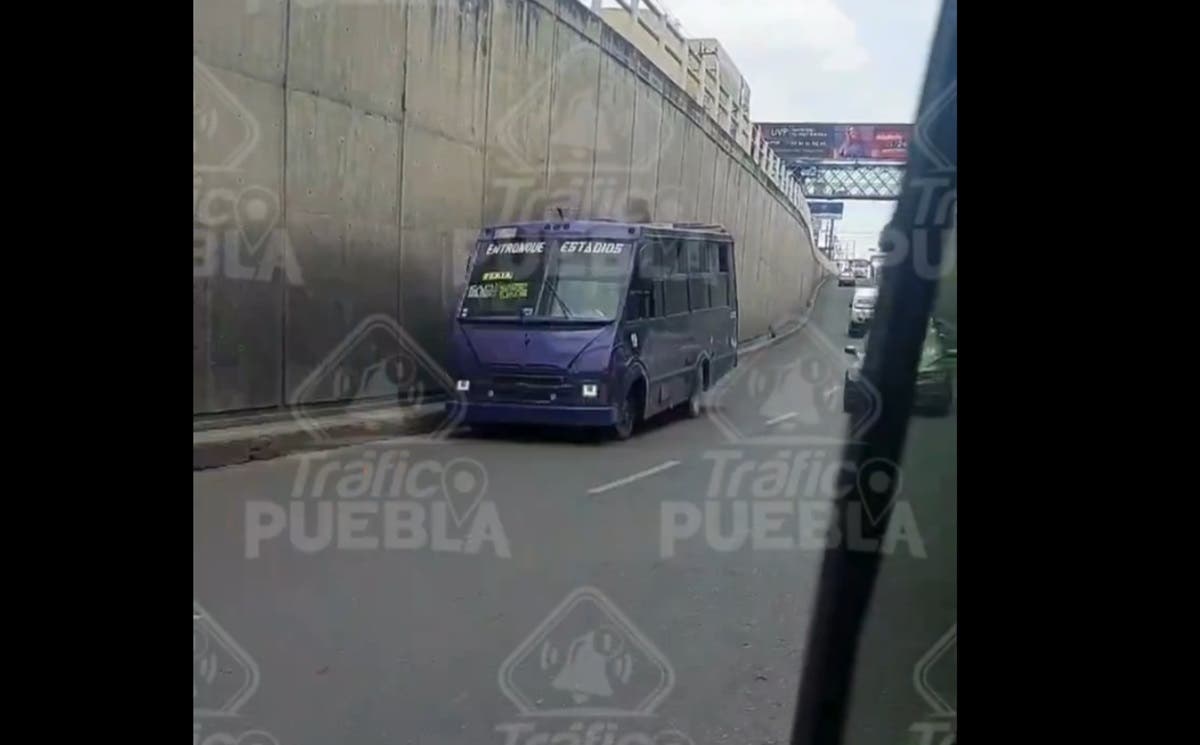 ¡Alerta en las calles! Camión de ruta JBS se avería en Boulevard Norte rumbo al mercado Hidalgo