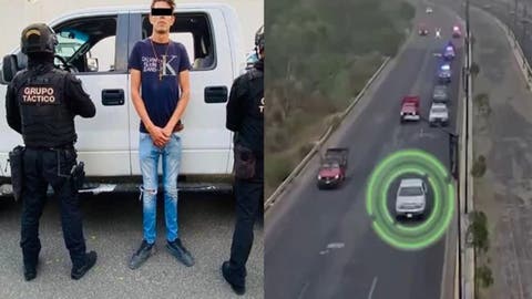 ¡Impactante persecución! Policía Estatal captura a sujeto con camioneta robada en Amozoc: ¡Mira el video!