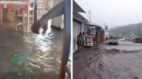 Inundaciones Devastan Poblados de Veracruz: Negocios y Calles se Convierten en Ríos