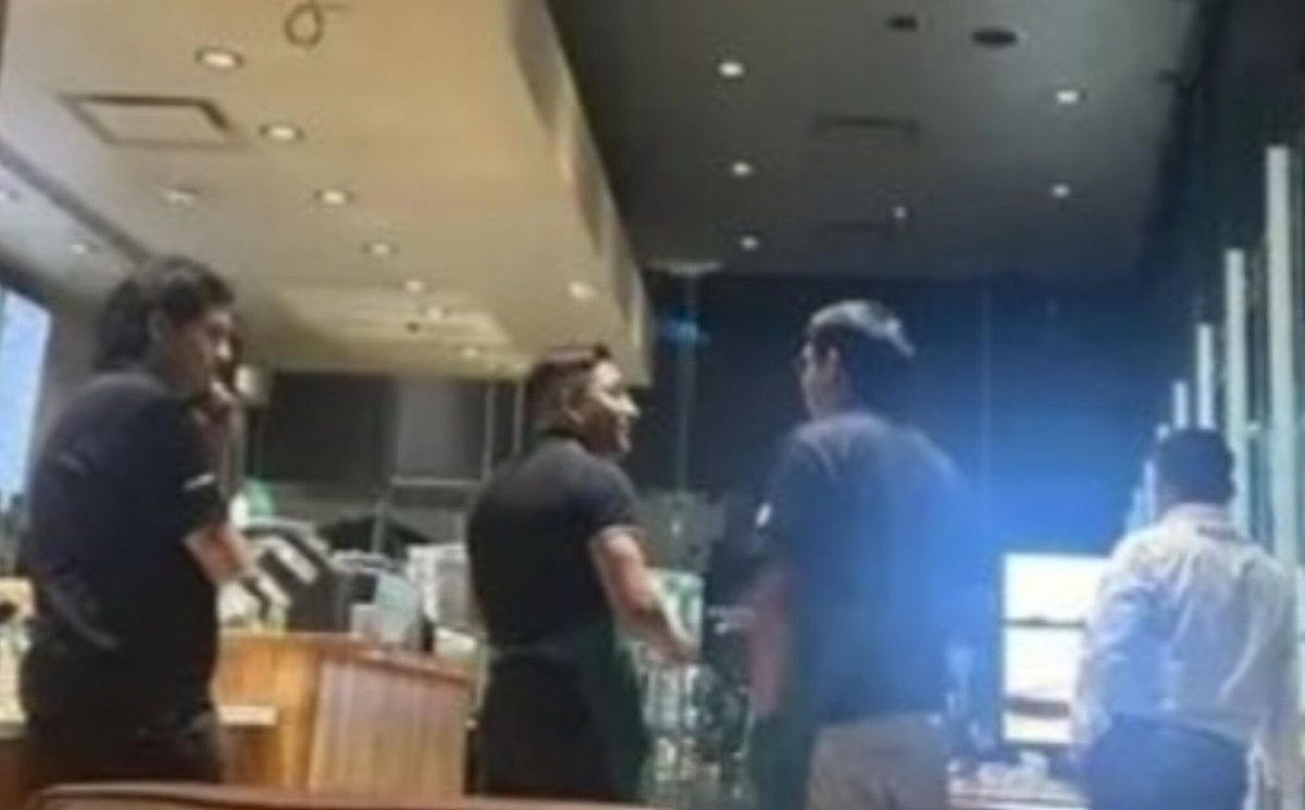 ¡A punta de pistola asaltan Starbucks en Sonata y desatan el pánico!
