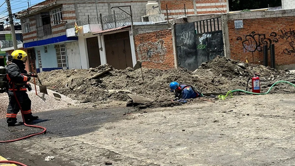 Fuga de Gas en Circuito Juan Pablo II Alarma a Vecinos en San Baltazar Campeche