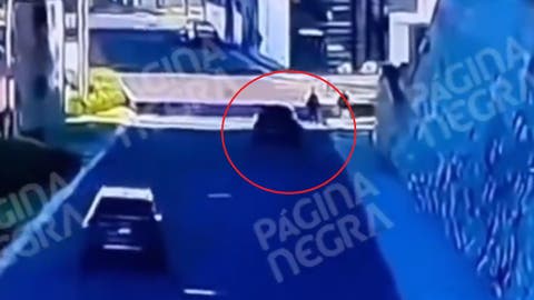 ¡Impactante! Cámara capta atropello de joven de 17 años en La Antigua Cementera; conductora se da a la fuga