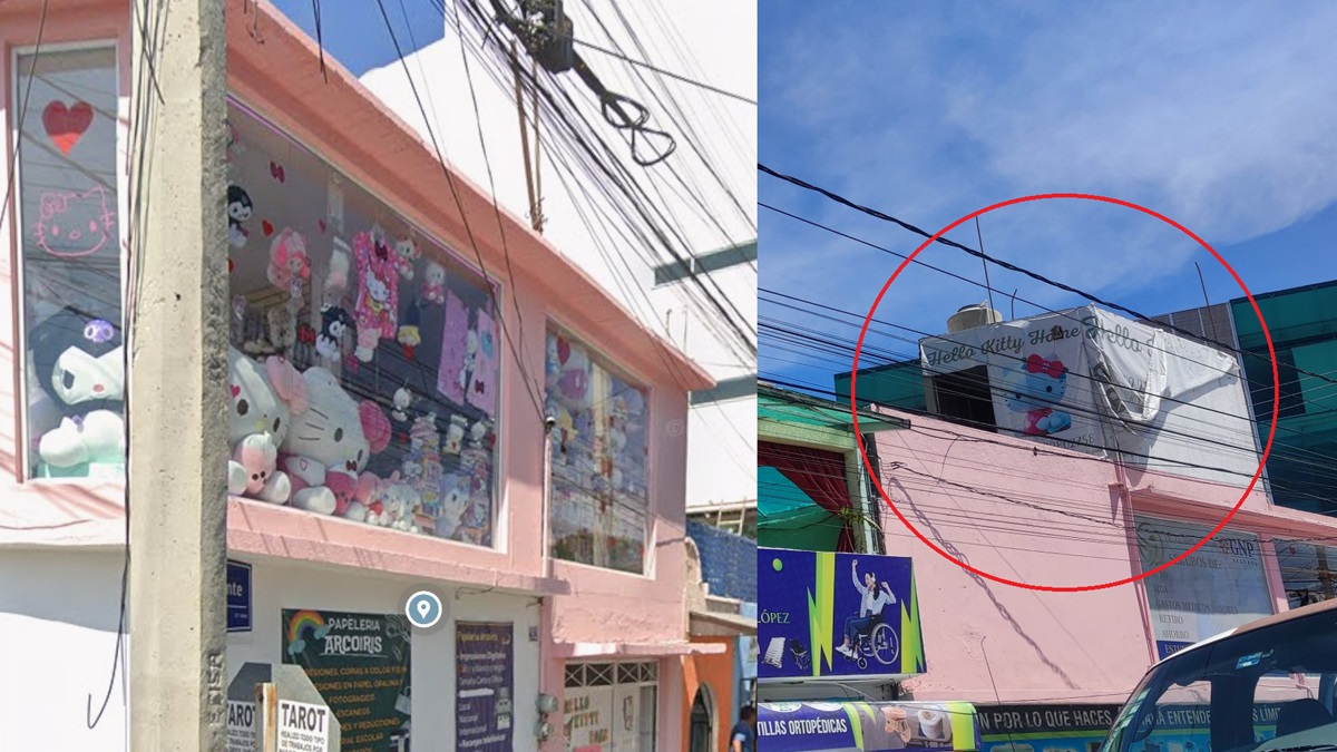 ¡Desalojan la famosa Hello Kitty Home en Puebla!