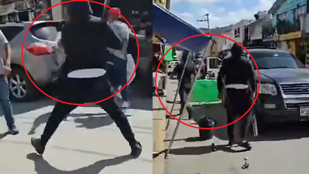“Los González” vuelven a sembrar terror en Amozoc: Atacan a carniceros por no pagar “derecho de piso” (VIDEO)