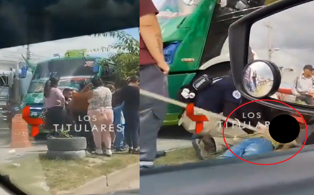 Ruta Azumiatla atropella a niño en la 11 Sur, cerca del tianguis de San Ramón