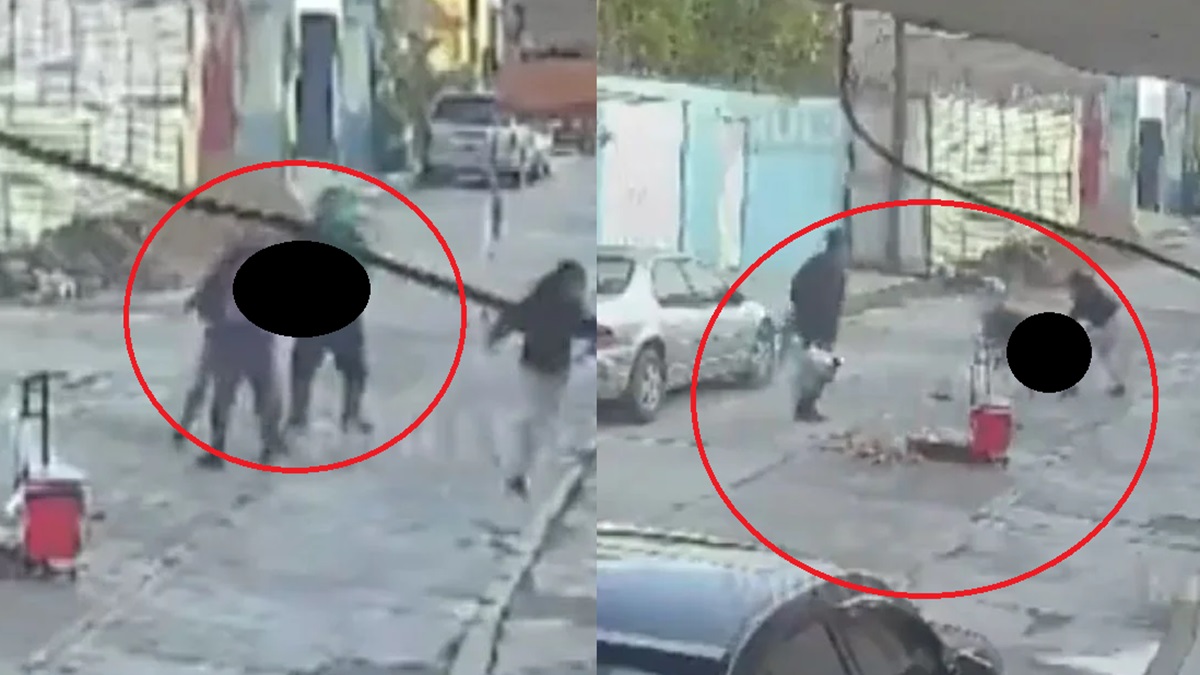 ¡Brutal ataque! Vendedora de churros es golpeada tras negarse a pagar “derecho de piso”