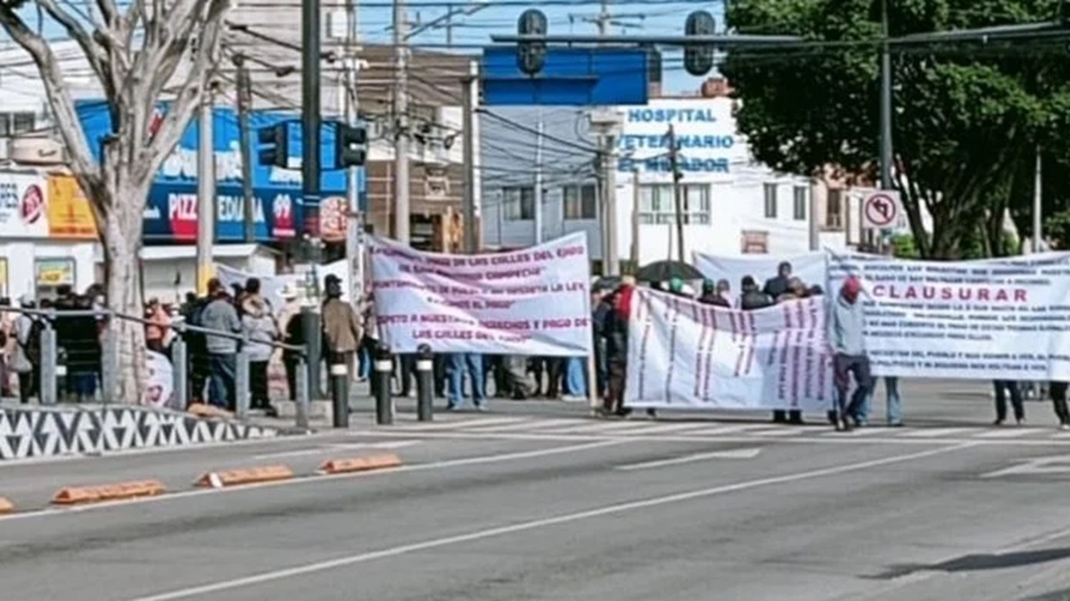 ¡Caos total! Bloqueo de ejidatarios en Valsequillo y Las Torres cumple 10 horas