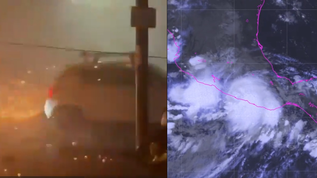 ¡Huracán John impacta en Marquelia, Guerrero, el impacto dejó estragos en la región!