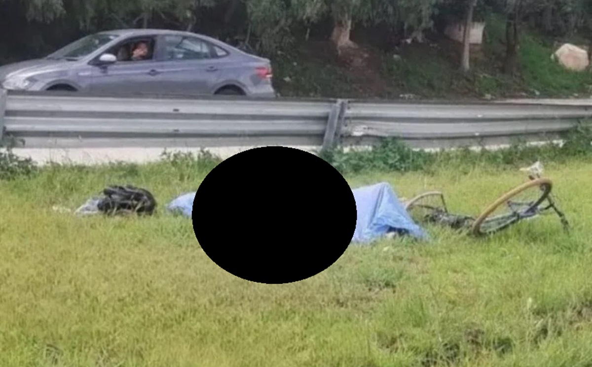 ¡Tragedia en el Periférico Ecológico! Abuelito ciclista pierde la vida tras ser atropellado, el responsable se fugó