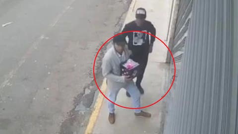 VIDEO ¡Intentan asaltar maquiladora disfrazados de mensajeros en Tehuacán!