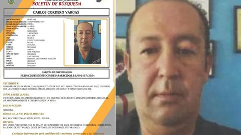 ¡Urgente! Ayuda a encontrar al doctor Carlos Corder