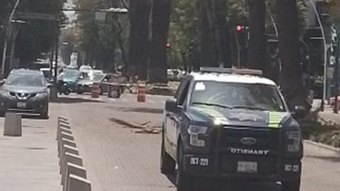 ¡Alerta en Avenida Juárez! Fuga de gas en “Cantaritos” obliga evacuación