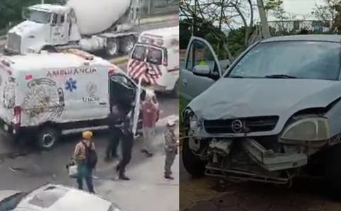 Choque en Izúcar deja a niña gravemente herida y a su padre lesionado (VIDEO)