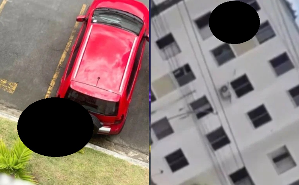 FUERTE VIDEO Traición mortal: Policía sorprende a amante de su esposa y lo lanza por la ventana