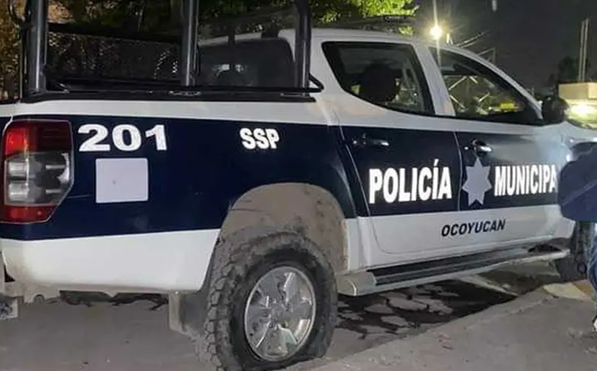 Policía de Puebla dispara y mata a hombre que golpeó a su esposa y atacó con machete a los agentes