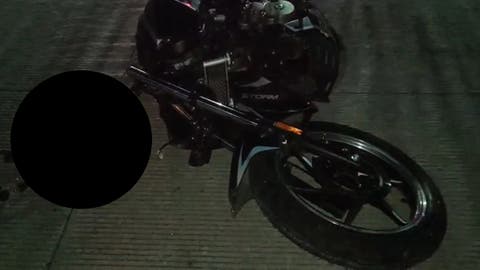 Tragedia en la México-Puebla: Muere motociclista tras impactarse contra muro de contención