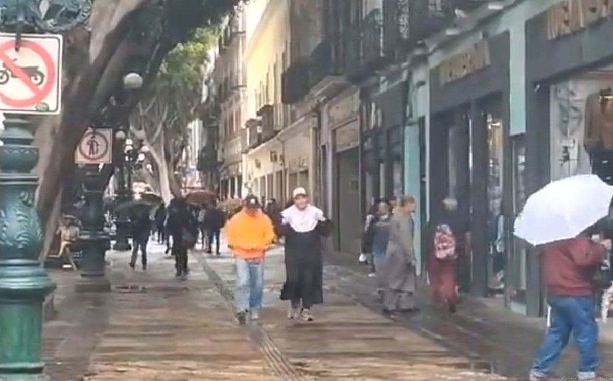 Lluvias en Puebla: El frente frío número 5 trae precipitaciones intensas, según Conagua