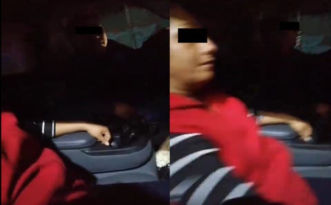 Policía en Puebla ignora asalto por convivir con una mujer vestida de civil en su patrulla