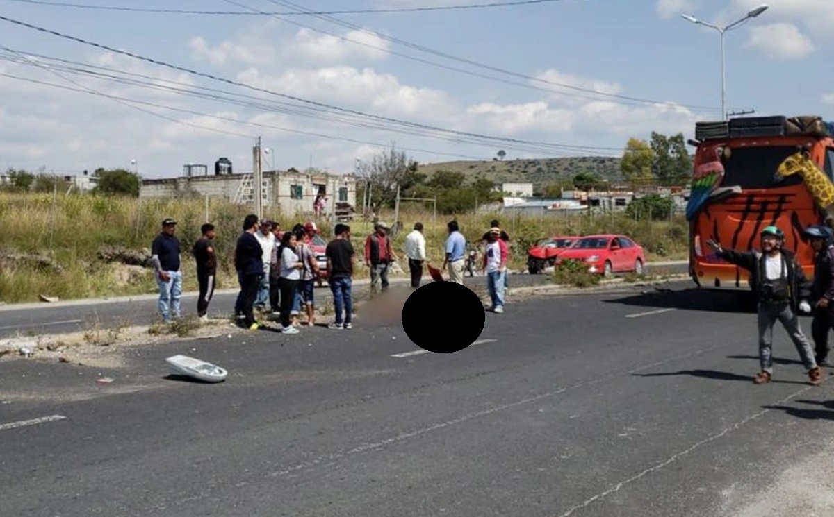 Viernes DE TERROR Persecución y balacera en carretera Puebla-Valsequillo deja una mujer muerta